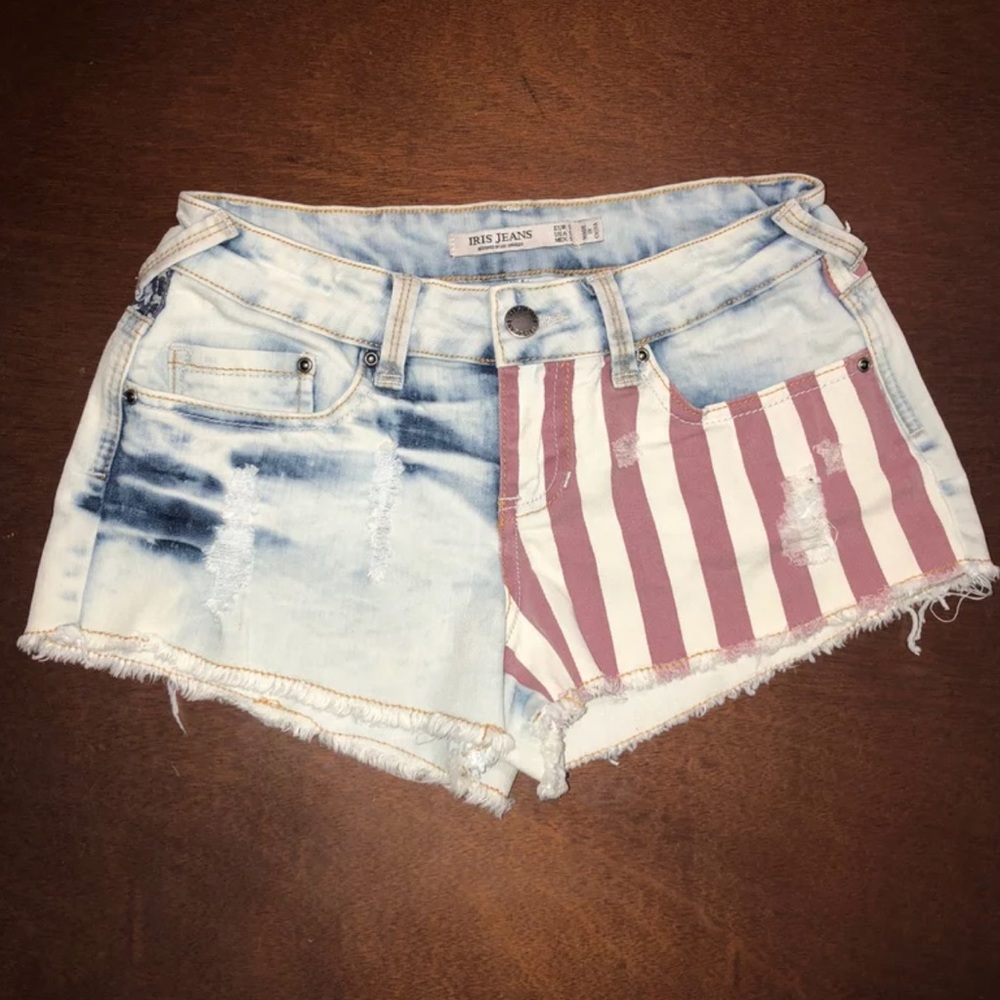 American flag shorts